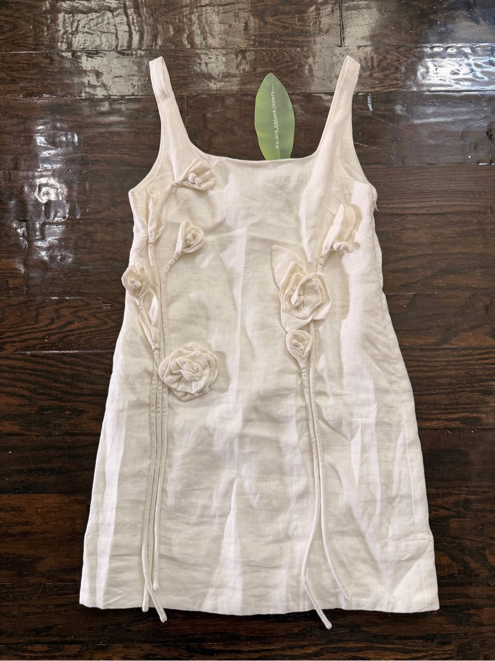 Farm Rio Floral Linen Mini Dress - Picture 2 of 9